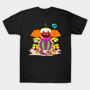 Halloween pictures on t-shirt for kids clown T-Shirt